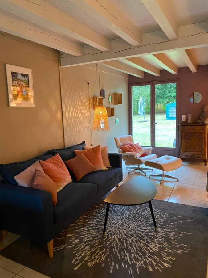 Spa Et Detente Au Coeur De La Foret Des Landes - 3 Etoiles Villa Luglon Eksteriør bilde